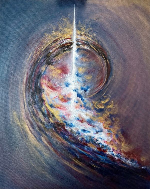 Multiverse 50x60cm on Canvas