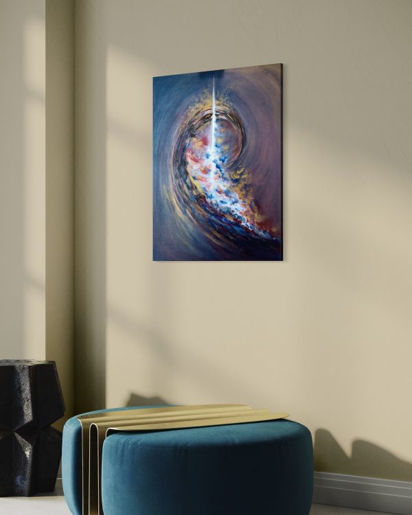 Multiverse 50x60cm on Canvas - Image 5