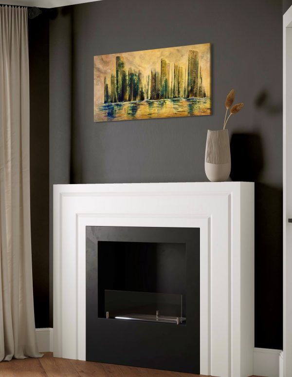 The Concrete Glow - 100x50 on canvas - Image 2