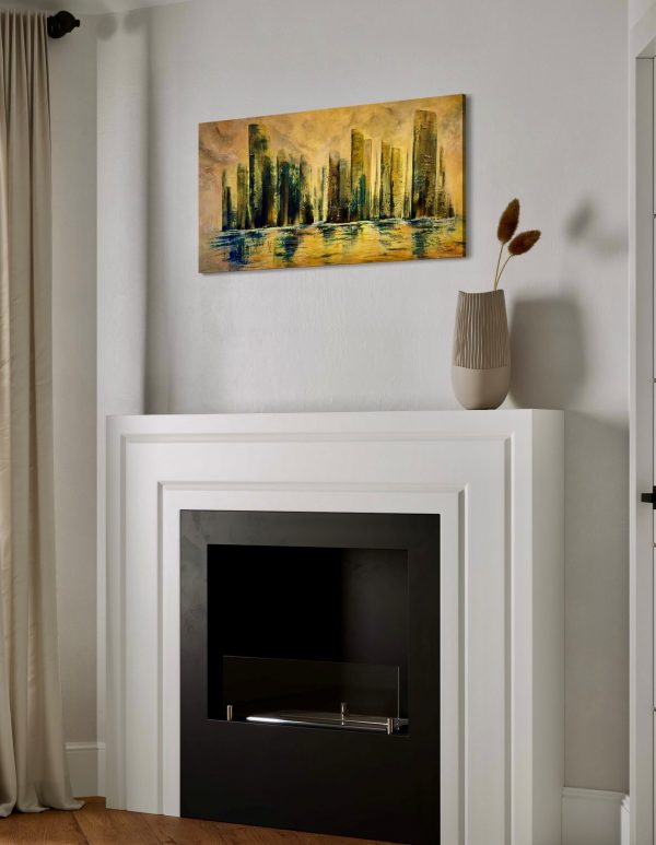The Concrete Glow - 100x50 on canvas - Image 4
