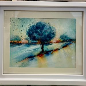 Quiet Existence - Acrylics on Watercolour