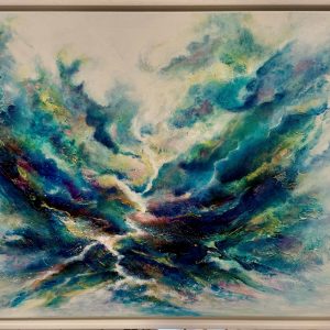 The Valley - Textured Acrylic on Canvas